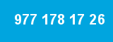 977 178 17 26